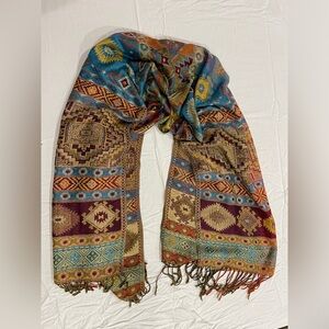 NL- Southwest Bohemian Multicolor Scarf